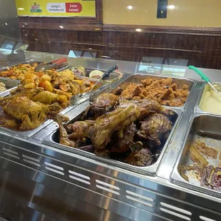 chicken wings and fried chicken, food