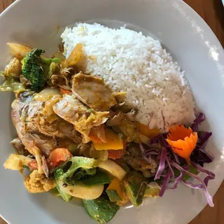 Chicken Avocado Curry