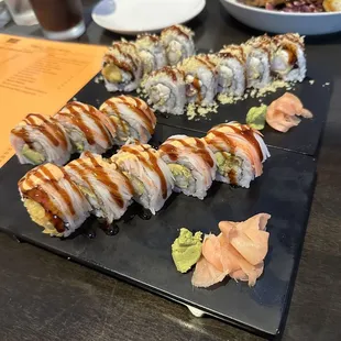 Shaggy Dog and Shrimp Crunch Roll