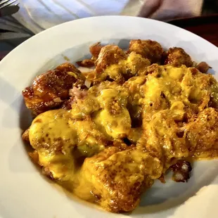 Loaded chicken chunks