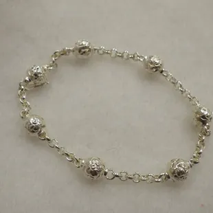 Also available in silver necklaces any length, and available in 14kt yellow gold.