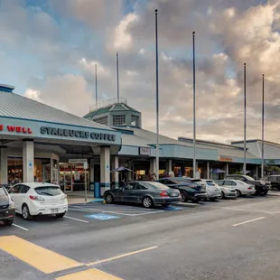 the outside of the store