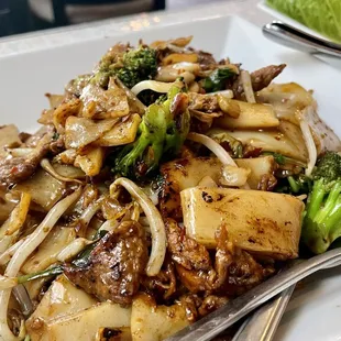 Drunken noodles. So good.