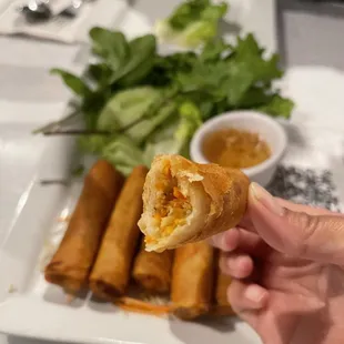 Vegan Spring Roll! Love!