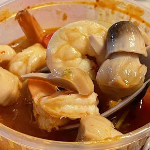 3/2022 Tom yum shrimp soup (lemongrass soup)