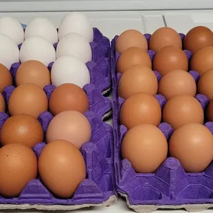 I went a little bit late so i got mixed brown and white, still very good