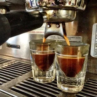 Try our new coffee and espresso drinks!
