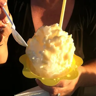 Snow capped shaved ice!!!