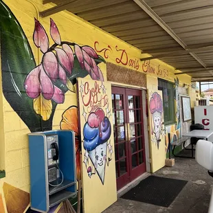 the outside of a store