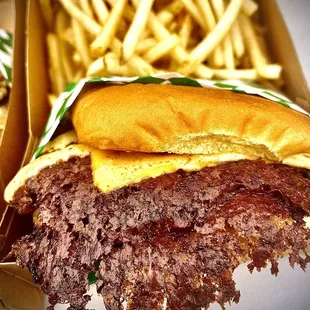 Maillards Double + Fries....