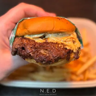 Maillards Double Cheeseburger