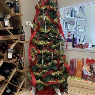 Drunken lady tree for Open House this weekend.