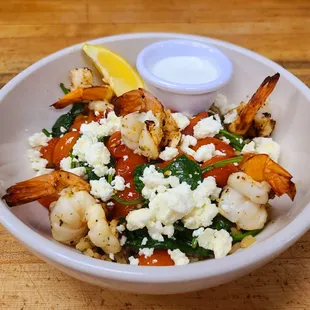 Lemon Oregano Shrimp Bowl Special