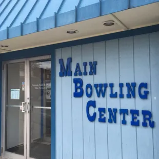 The side entrance...