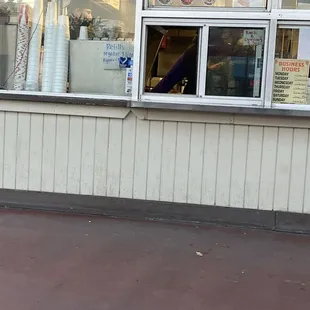 the cook said i couldnt get more napkins and stared at me dirty like i wasnt a customer