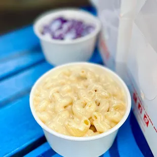 Mac &amp; Cheese (and Creamy Coleslaw)