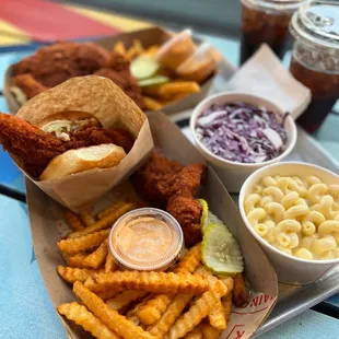 IG: @foodieadbrentures   Combo 1 (Sandwich,Tender,Fries, 1 MC Sauce)