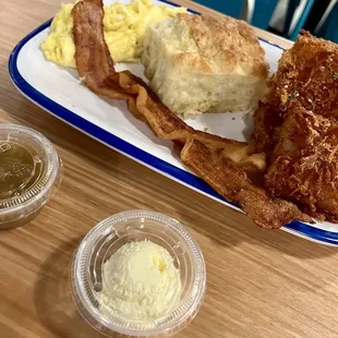 Sunrise Plate with homemade jam