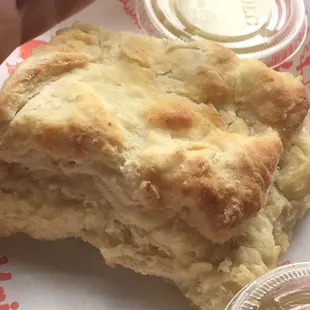Massive homemade biscuit!