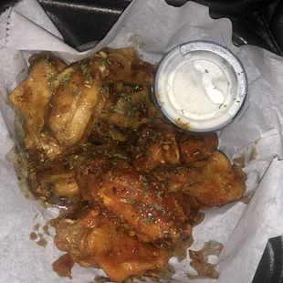 Flamin' Hot and Wreck Havoc(spicy honey mustard)