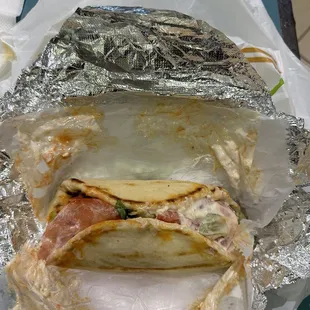 Buffalo Chicken Pita