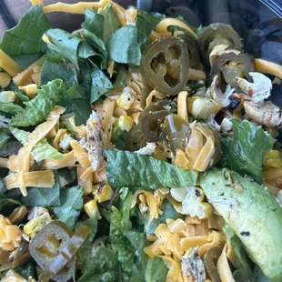 Buffalo chicken salad well what's left of it?