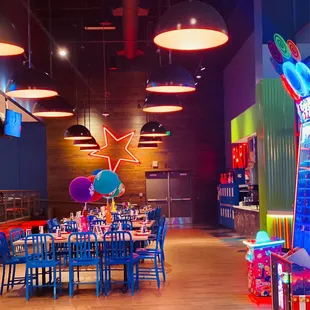 Party events are thrown here