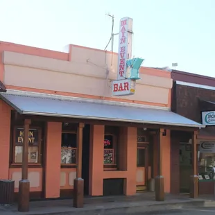 the outside of the building