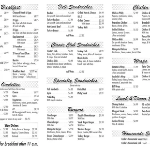 Maingate Menu as of 10-10-2019