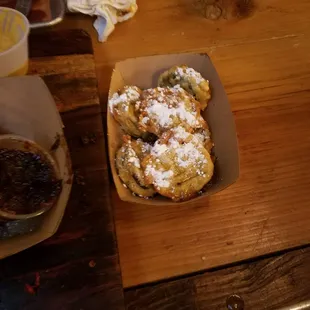 dough desserts, food, donuts