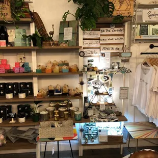 Soap, candles ,apparel