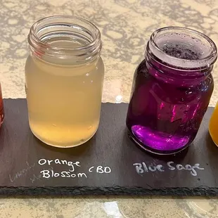 Kombucha flight