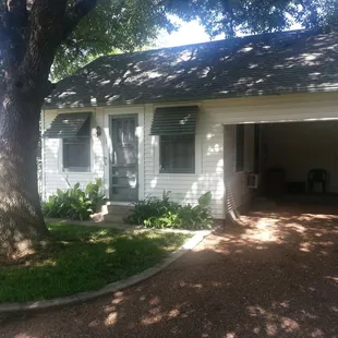 One of four guest bungalow's