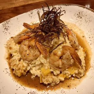 Shrimp risotto