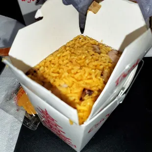 Small order of shrimp fried rice