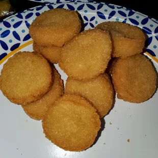 Fried scallops appetizer