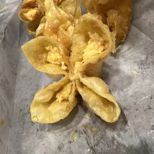 Crab Rangoons! You can't eat just one!