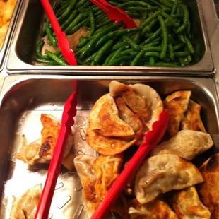 a variety of food items