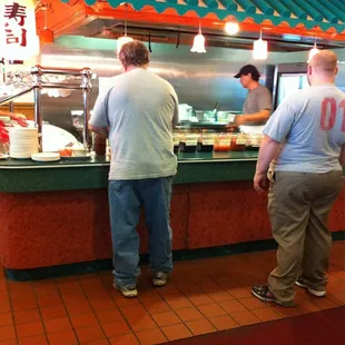 customers ordering food