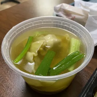 Wonton soup