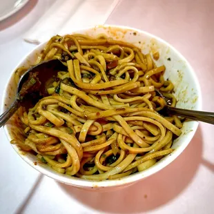 All mixed and ready to eat