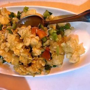 Salt &amp; pepper calamari