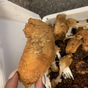 Mold on chicken