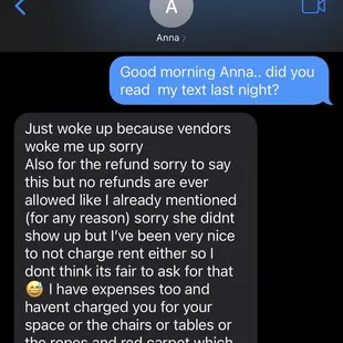 Being denied refund, after refund was offered (audio recording saved verifying refund offered)