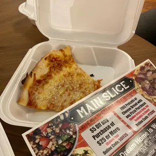 A slice to go!