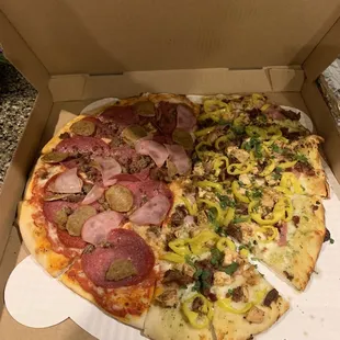Half Maui Waui and half KC Stockyard