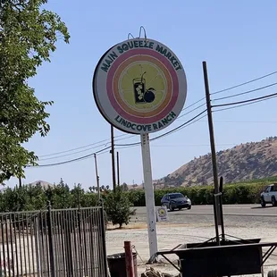 a sign for a restaurant