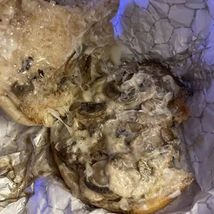 Swiss mushroom Burger