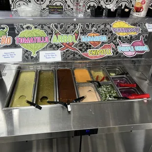Salsa bar