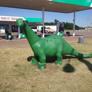 The big green dinosaur